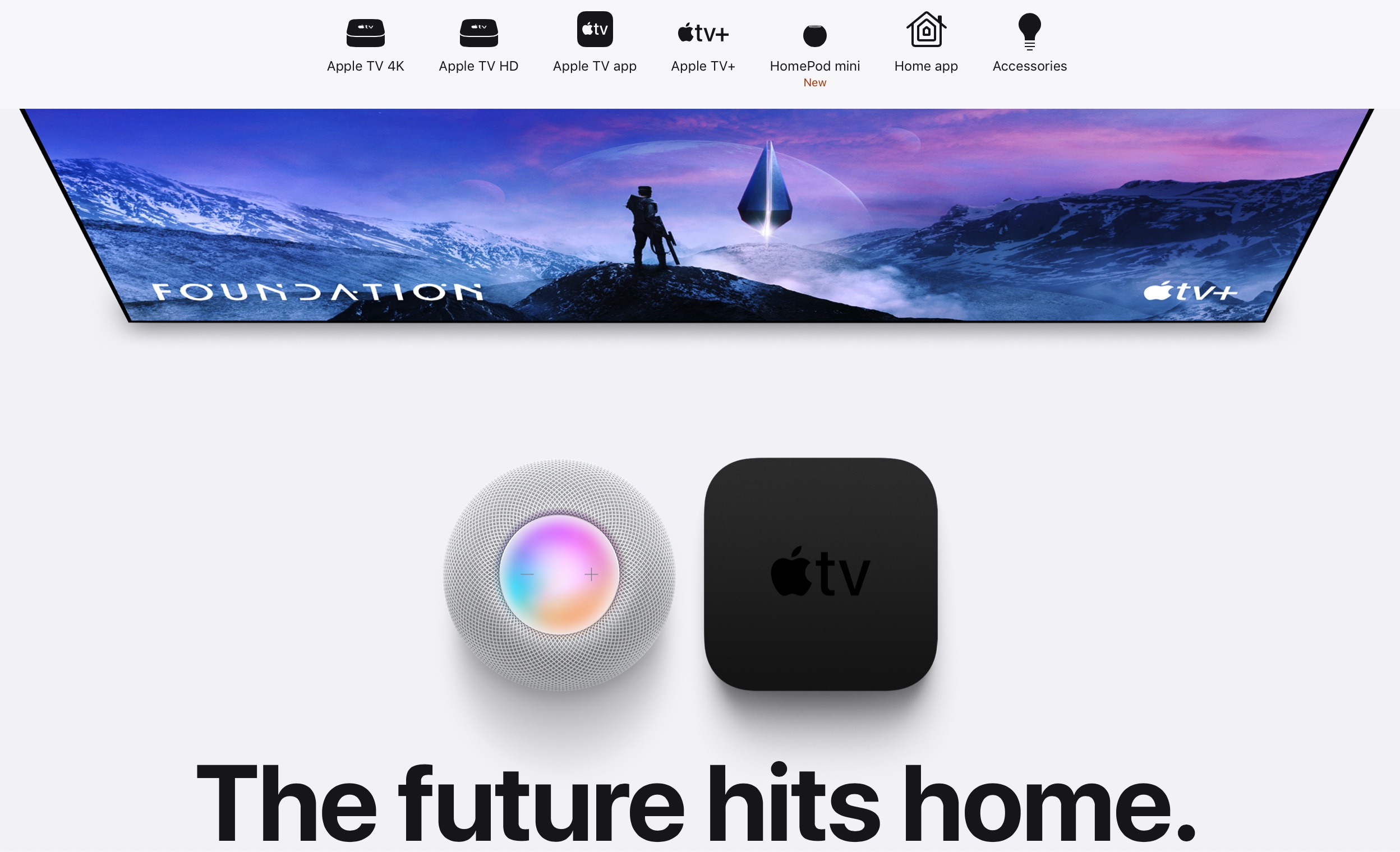 The future hits home.